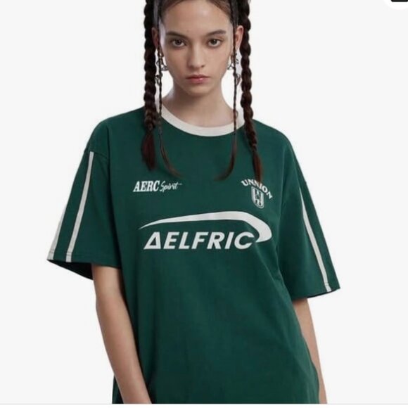 Aelfric Eden Men Unisex Vintage T-Shirt UK Oversized Graphic Tees Sz XL NWOT - Picture 4 of 4